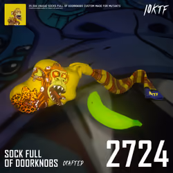 Mutant Sock Full of Doorknobs #2724