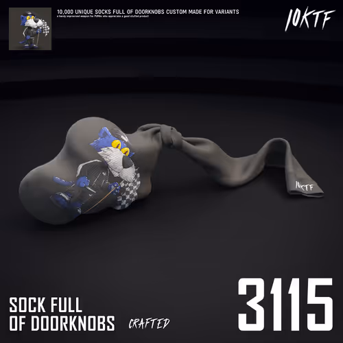 Puma Sock Full of Doorknobs #3115