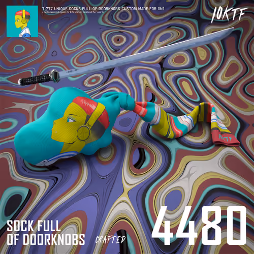0N1 Sock Full of Doorknobs #4480