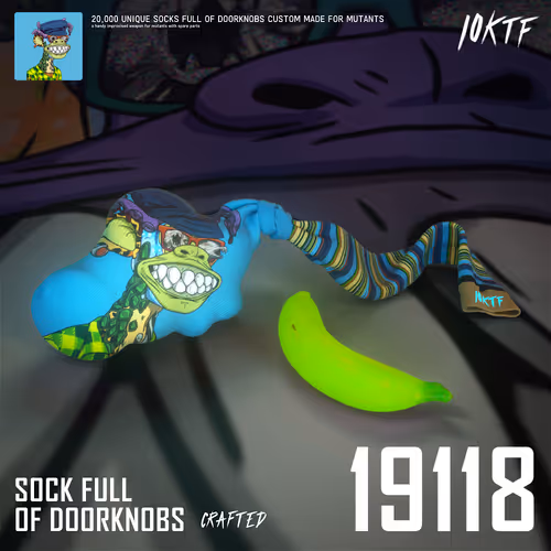 Mutant Sock Full of Doorknobs #19118
