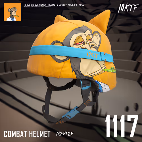 Ape Combat Helmet #1117