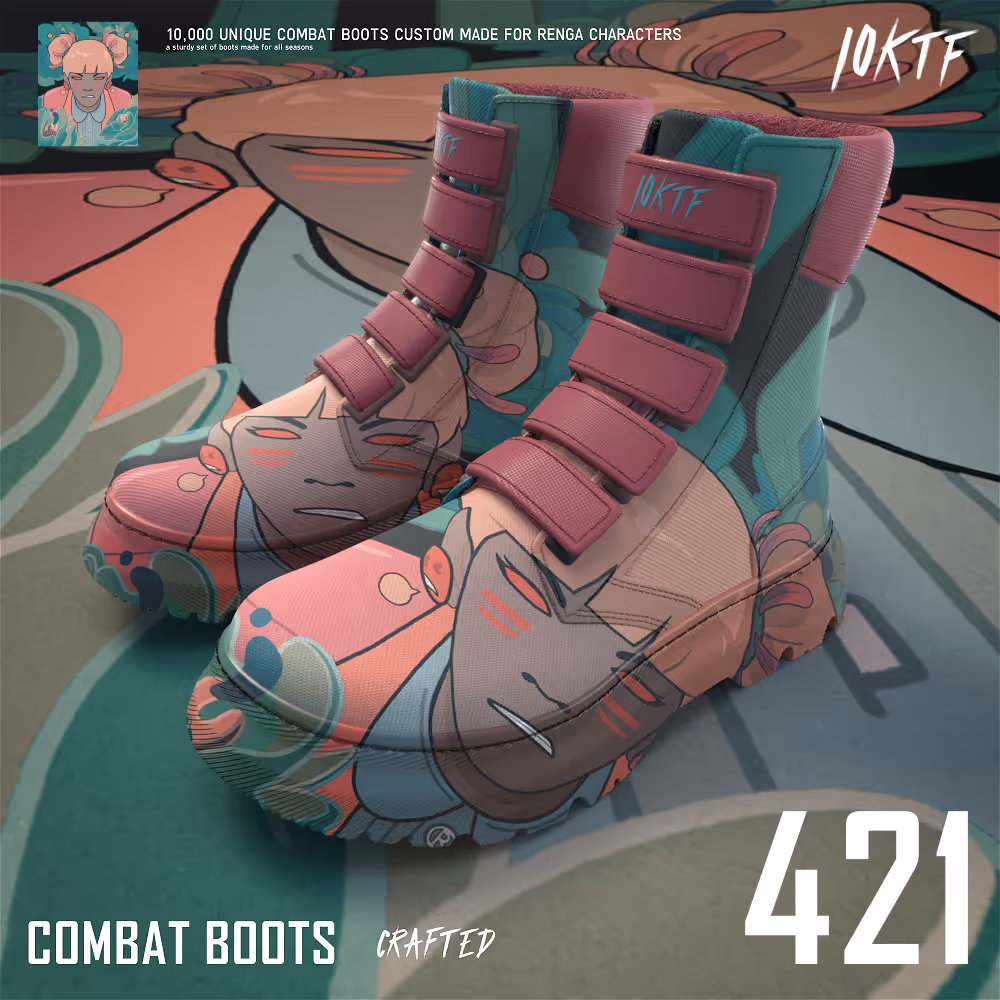 RENGA Combat Boots #421