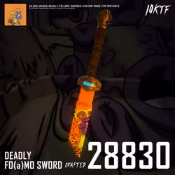 Mutant Deadly FO(a)MO Sword #28830