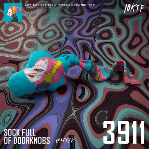 0N1 Sock Full of Doorknobs #3911