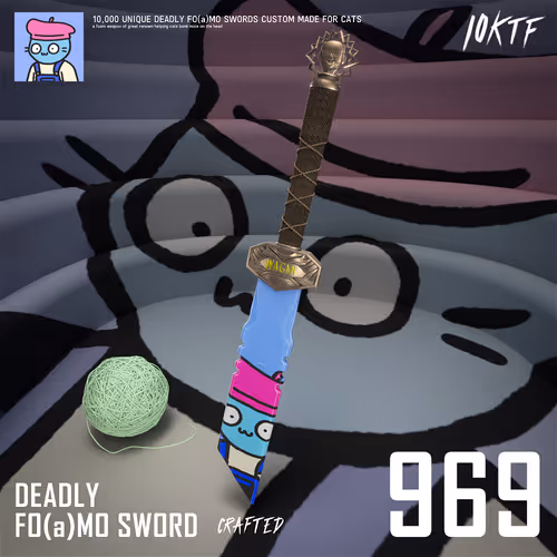 Cool Deadly FO(a)MO Sword #969