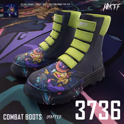 HV-MTL Combat Boots #3736