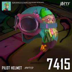 Mutant Pilot Helmet #7415