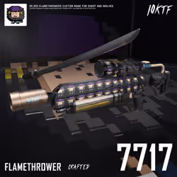 Wolf Flamethrower #7717