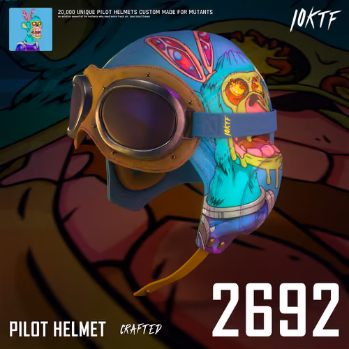 Mutant Pilot Helmet #2692