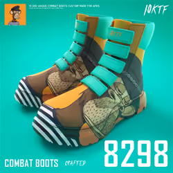 Ape Combat Boots #8298