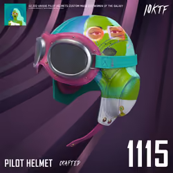 Galaxy Pilot Helmet #1115