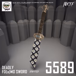 Wolf Deadly FO(a)MO Sword #5589