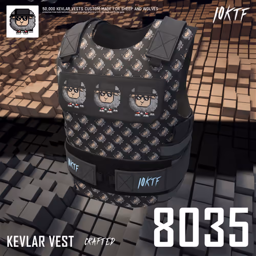 Wolf Kevlar Vest #8035