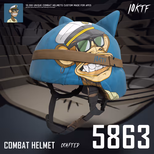 Ape Combat Helmet #5863