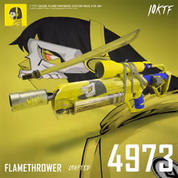 0N1 Flamethrower #4973