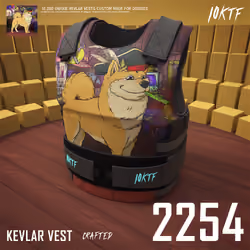 Kennel Kevlar Vest #2254