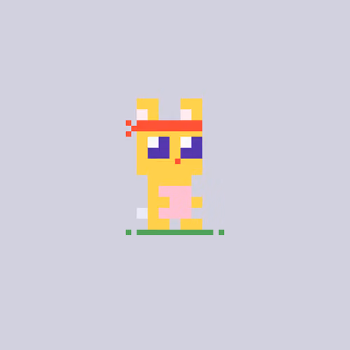 tiny rabbit #743