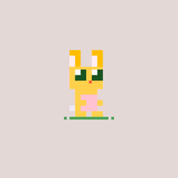 tiny rabbit #677