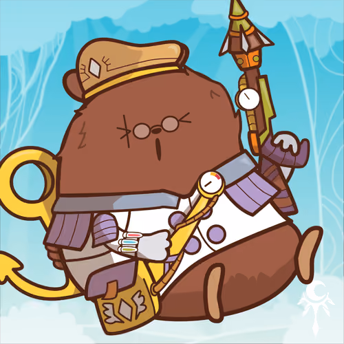 Hamsters #4668 (Moonlight Clan Unique)