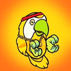 Barefoot Parrots #1454