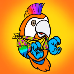 Barefoot Parrots #1072