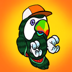 Barefoot Parrots #1473