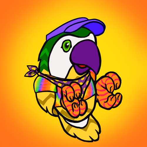 Barefoot Parrots #1429