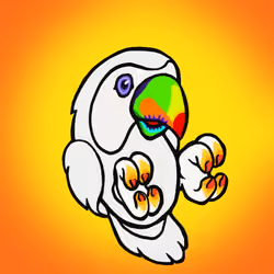 Barefoot Parrots #1637