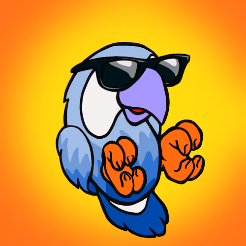Barefoot Parrots #1690