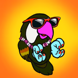 Barefoot Parrots #1409