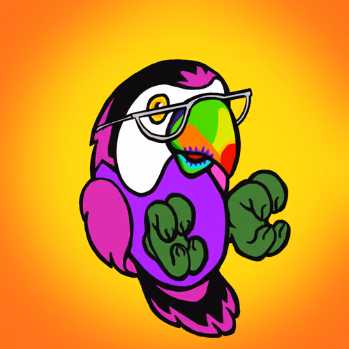 Barefoot Parrots #1487