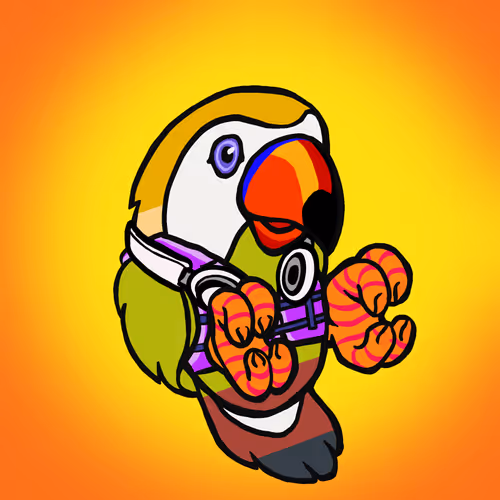 Barefoot Parrots #1338