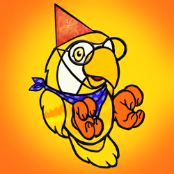 Barefoot Parrots #1508