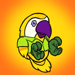 Barefoot Parrots #1662