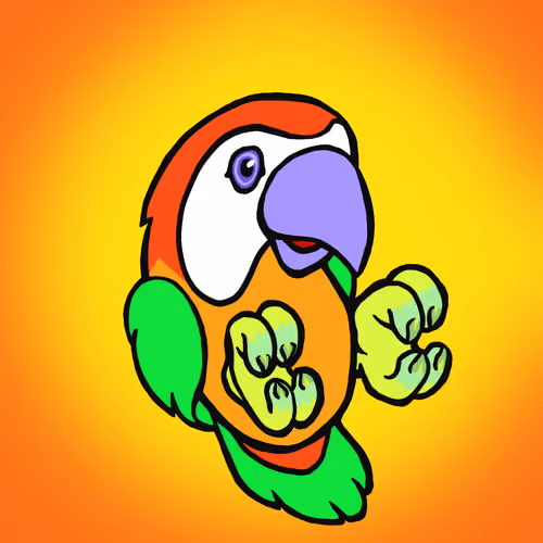 Barefoot Parrots #1698