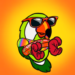 Barefoot Parrots #1756