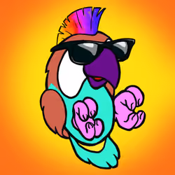 Barefoot Parrots #1398