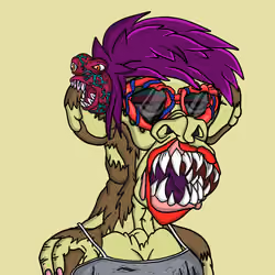 Mutant Women Ape Yacht Club 1087