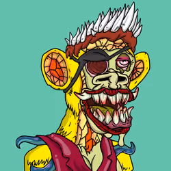 Mutant Women Ape Yacht Club 713
