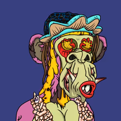 Mutant Women Ape Yacht Club 487