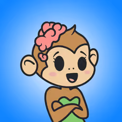 Simple Monkey Girl #3130