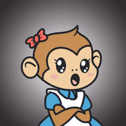 Simple Monkey Girl #3557