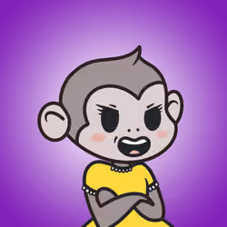 Simple Monkey Girl #1781