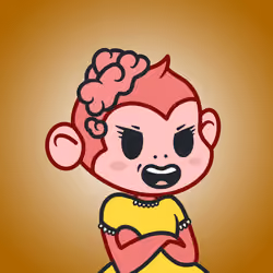 Simple Monkey Girl #3133