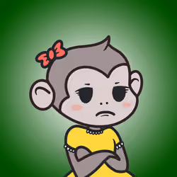 Simple Monkey Girl #4206