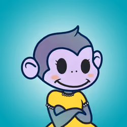 Simple Monkey Girl #4242