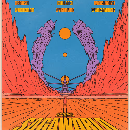 Sagaworld Issue 2 Poster