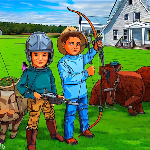 #104 - The Archer Squad and the Woolly Creature at the Homestead