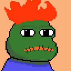 Blocky Pepe Genesis #205