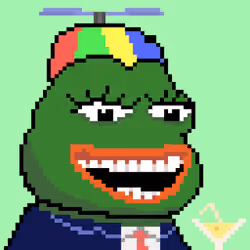 Blocky Pepe Genesis #208